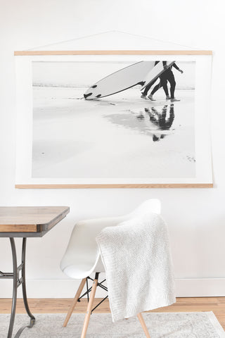 Ingrid Beddoes Catch a Wave VII Art Print And Hanger