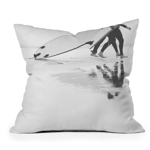 Ingrid Beddoes Catch a Wave VII Throw Pillow