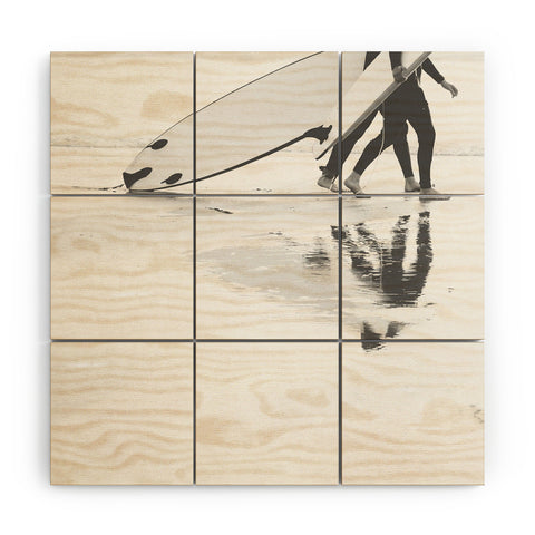 Ingrid Beddoes Catch a Wave VII Wood Wall Mural