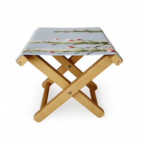 Ingrid Beddoes Cereus Cactus Blush Desert Cactus Folding Stool
