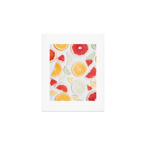Ingrid Beddoes citrus fresh Art Print