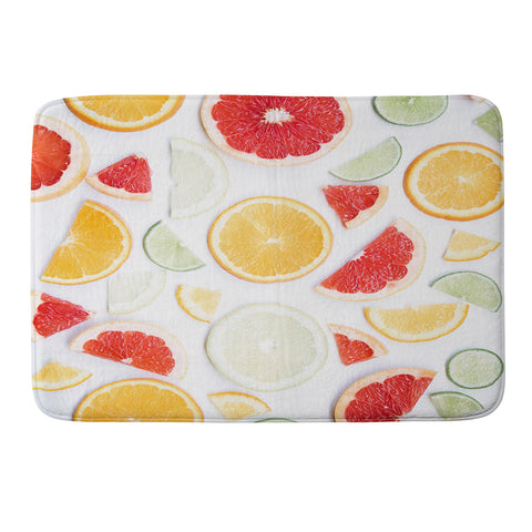 Ingrid Beddoes citrus fresh Memory Foam Bath Mat