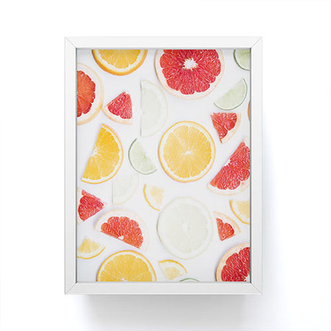 Ingrid Beddoes citrus fresh Framed Mini Art Print