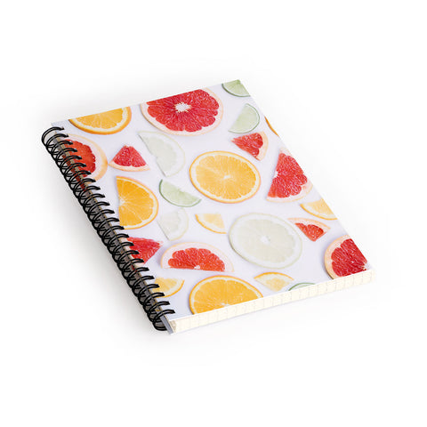 Ingrid Beddoes citrus fresh Spiral Notebook