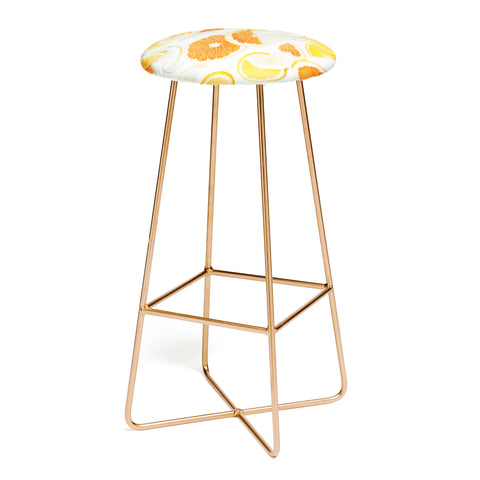 Ingrid Beddoes citrus orange twist Bar Stool