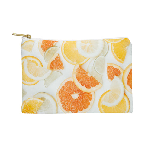 Ingrid Beddoes citrus orange twist Pouch