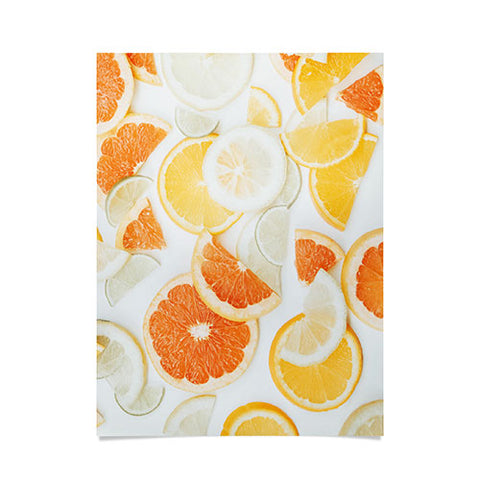 Ingrid Beddoes citrus orange twist Poster