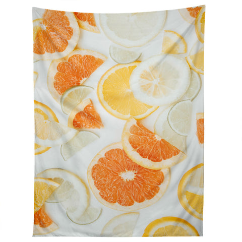 Ingrid Beddoes citrus orange twist Tapestry