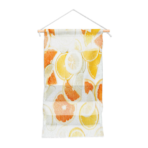 Ingrid Beddoes citrus orange twist Wall Hanging Portrait