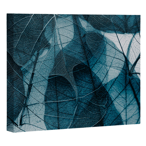 Ingrid Beddoes Denim blue Art Canvas