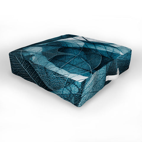 Ingrid Beddoes Denim blue Outdoor Floor Cushion