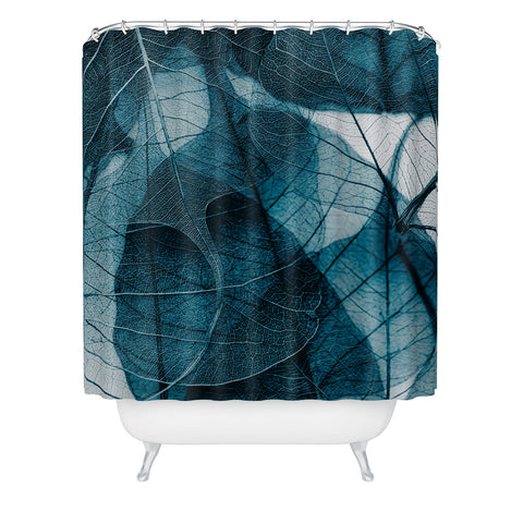 Ingrid Beddoes Denim blue Shower Curtain
