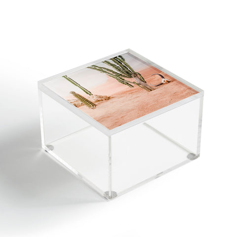 Ingrid Beddoes Desert Peach Acrylic Box