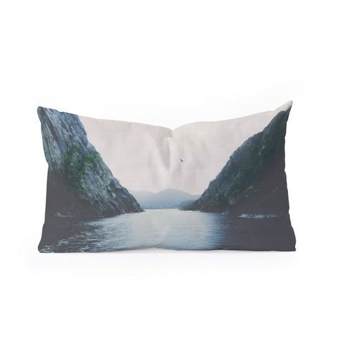 Ingrid Beddoes Finding Inner Peace Oblong Throw Pillow