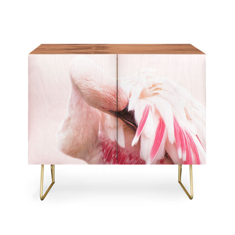 Ingrid Beddoes flamingo love Credenza