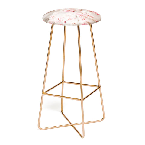 Ingrid Beddoes Gypsophila pink blush Bar Stool