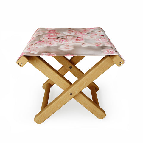 Ingrid Beddoes Gypsophila pink blush Folding Stool