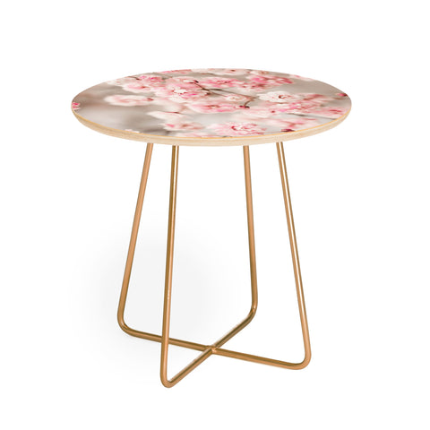 Ingrid Beddoes Gypsophila pink blush Round Side Table