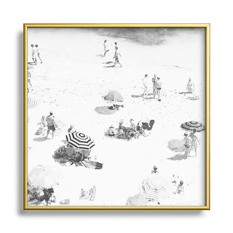 Ingrid Beddoes Happy Days II Metal Square Framed Art Print