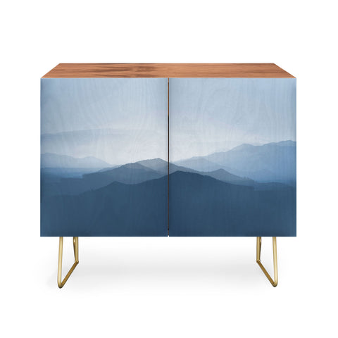Ingrid Beddoes Hazy morning blues Credenza