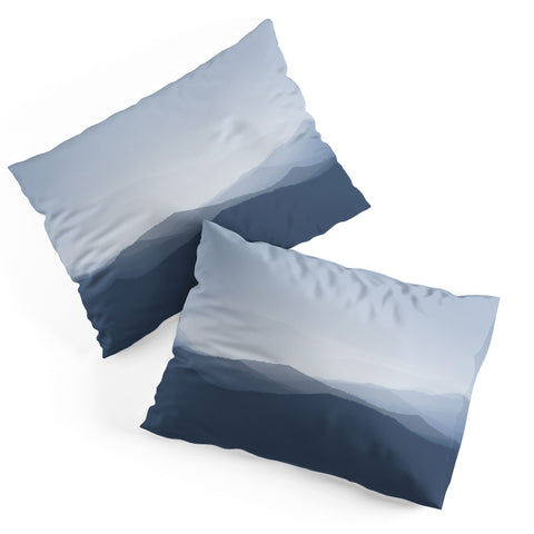 Ingrid Beddoes Hazy morning blues Pillow Shams