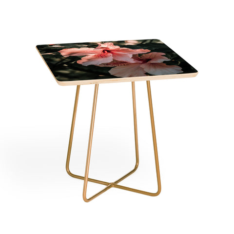 Ingrid Beddoes Hibiscus Flowers Side Table