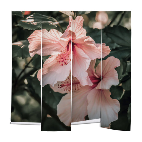 Ingrid Beddoes Hibiscus Flowers Wall Mural