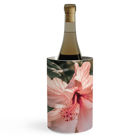 Ingrid Beddoes Hibiscus Flowers Wine Chiller