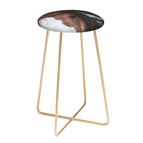 Ingrid Beddoes horse cheyenne Counter Stool