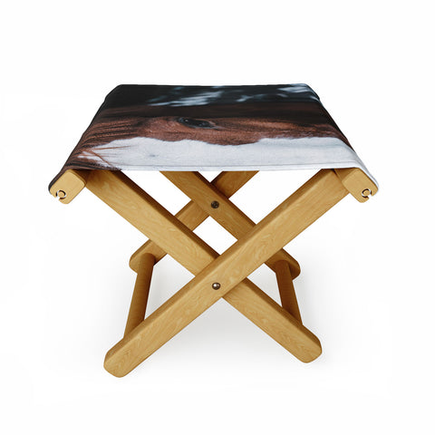 Ingrid Beddoes horse cheyenne Folding Stool