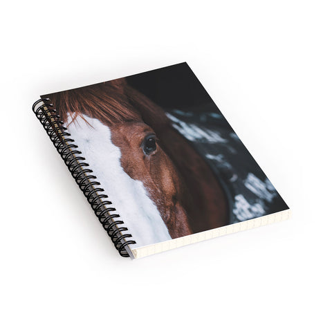 Ingrid Beddoes horse cheyenne Spiral Notebook