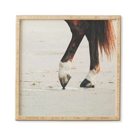 Ingrid Beddoes horse tango Framed Wall Art