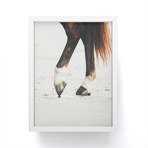 Ingrid Beddoes horse tango Framed Mini Art Print