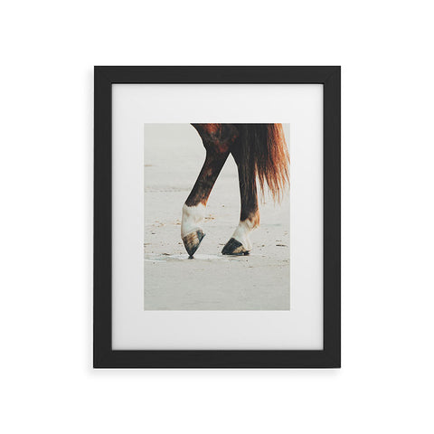 Ingrid Beddoes horse tango Framed Art Print