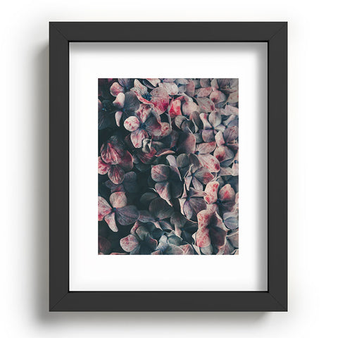 Ingrid Beddoes Hydrangea Moody Blues Recessed Framing Rectangle