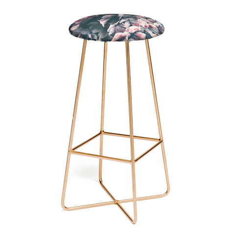 Ingrid Beddoes Hydrangea Moody Blues Bar Stool