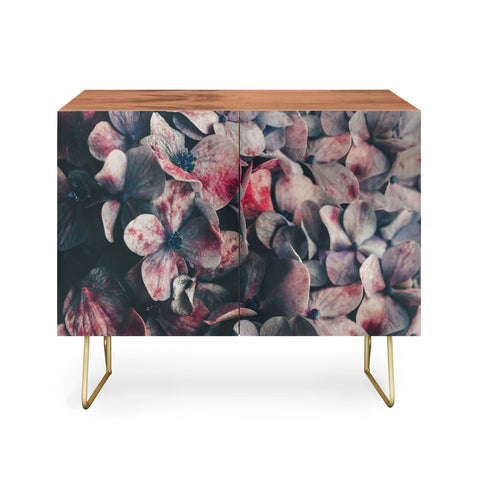 Ingrid Beddoes Hydrangea Moody Blues Credenza