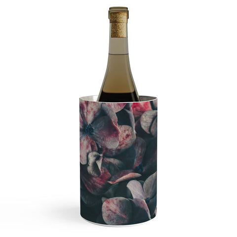 Ingrid Beddoes Hydrangea Moody Blues Wine Chiller