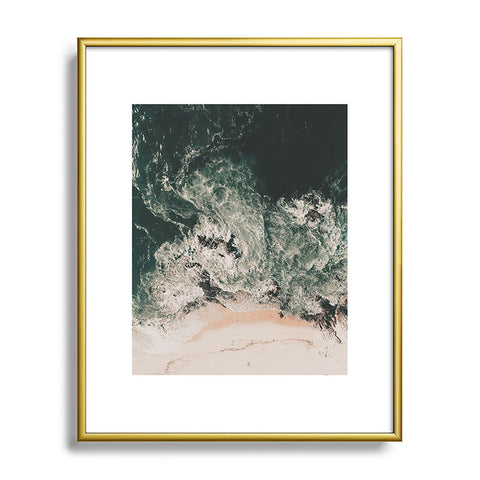 Ingrid Beddoes I love the sea II Metal Framed Art Print