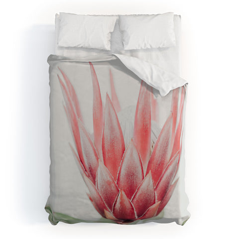 Ingrid Beddoes King Protea flower Duvet Cover