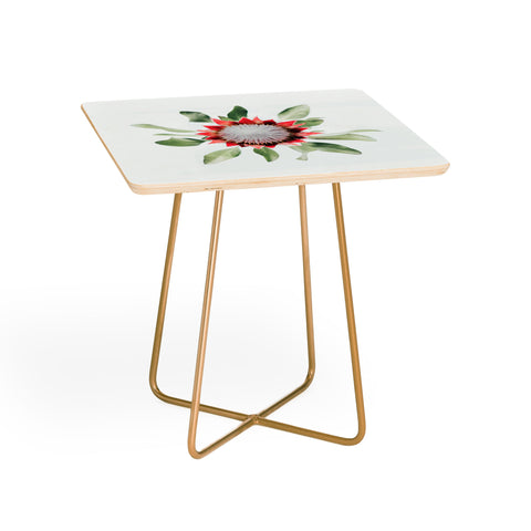 Ingrid Beddoes King Protea flower II Side Table