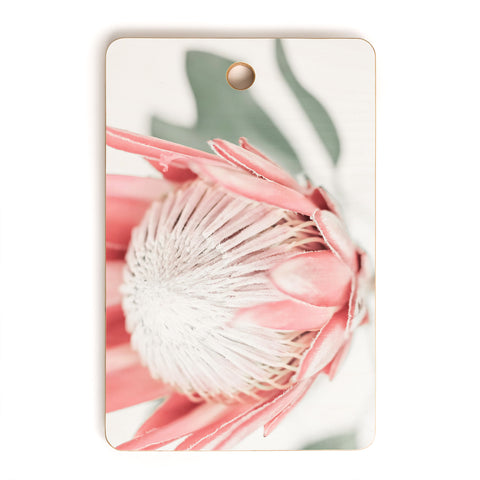 Ingrid Beddoes King Protea flower III Cutting Board Rectangle