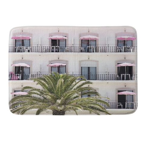 Ingrid Beddoes Life in Pink Memory Foam Bath Mat