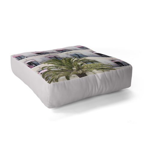 Ingrid Beddoes Life in Pink Floor Pillow Square