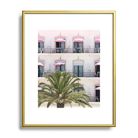 Ingrid Beddoes Life in Pink Metal Framed Art Print