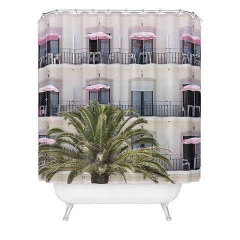 Ingrid Beddoes Life in Pink Shower Curtain