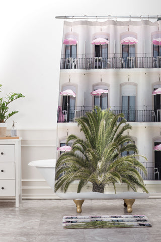 Ingrid Beddoes Life in Pink Shower Curtain And Mat