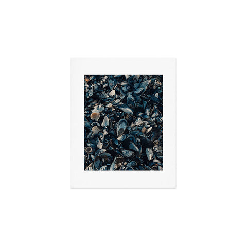 Ingrid Beddoes moody indigo Art Print