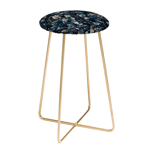 Ingrid Beddoes moody indigo Counter Stool