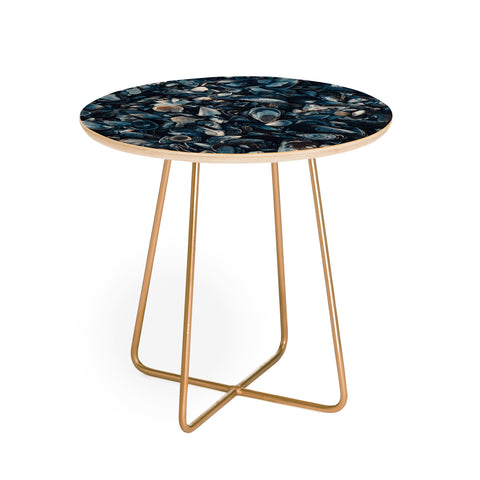 Ingrid Beddoes moody indigo Round Side Table